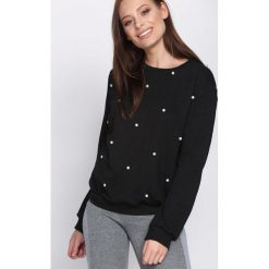 Czarna Bluza One Pearl. Czarne bluzy sportowe damskie Born2be, xl, z dresówki. Za 69,99 zł.
