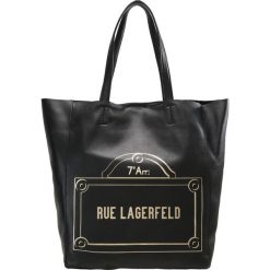 KARL LAGERFELD RUE Torba na zakupy black. Czarne torebki klasyczne damskie KARL LAGERFELD. W wyprzedaży za 679,50 zł.