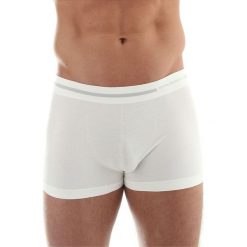 Bokserki męskie: Brubeck Bokserki męskie COMFORT WOOL białe r. XL (BX10430)