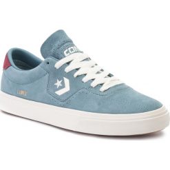 Tenisówki CONVERSE - Louie Lopez Ox Cel 164165C Celestial Teal/Dar. Niebieskie półbuty męskie Converse, bez wzorów, z zamszu, klasyczne, bez zapięcia. W wyprzedaży za 219,00 zł.