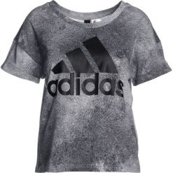 T-shirty damskie: adidas Performance ESSENTIALS Tshirt z nadrukiem solid grey/black