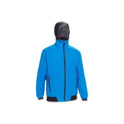 Bluza żeglarska RACE 100 męska. Niebieskie bluzy męskie TRIBORD, s, bez wzorów, z poliesteru, z kapturem, bez rękawów, bez kaptura. Za 179,99 zł.