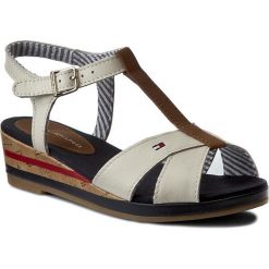 Rzymianki damskie: Sandały TOMMY HILFIGER – Kristin 9A FG0FG00051 Whisper White 016
