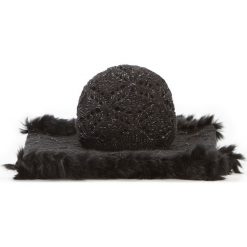 Komplet czapka + komin 87-SF-005-1. Czarne kominy damskie Wittchen, z dzianiny. Za 145,00 zł.