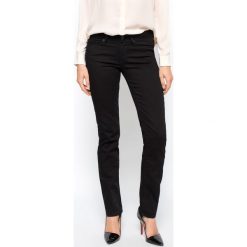 Levi's - Jeansy 712 Slim Straight Black Sheep. Czarne jeansy damskie Levi's®, s, bez wzorów, z elastanu. Za 379,90 zł.