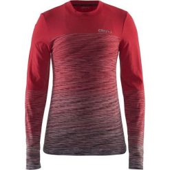 Craft Koszulka damska Wool Comfort 2.0 CN LS Czerwona r. S (1905341-452975). Czarne bluzki damskie marki Craft, m. Za 198,08 zł.