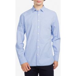 Pepe Jeans Heybrook II Koszula Niebieski. Niebieskie koszule męskie Pepe Jeans, s, bez wzorów, z bawełny, bez kołnierzyka, z długim rękawem. Za 335,95 zł.