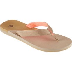 Japonki TO 550 damskie. Pomarańczowe buty sportowe damskie OLAIAN, w paski, z poliesteru, sportowe, bez kołnierzyka. Za 49,99 zł.