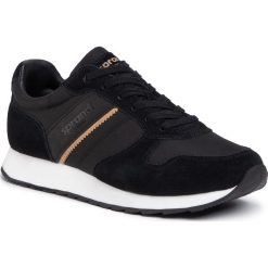 Sneakersy SPRANDI - MP07-91305-02 Czarny. Czarne sneakersy męskie Sprandi, bez wzorów, ze skóry, klasyczne, bez zapięcia. Za 159,99 zł.