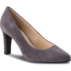 Półbuty HÖGL - 6-106502 Darkgrey 6600. Szare creepersy damskie HÖGL, ze skóry, na obcasie. Za 519,00 zł.