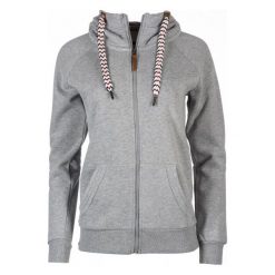 Bluzy rozpinane damskie: Timeout Bluza Damska S Szara