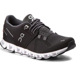Buty ON - Cloud 000019 Black/White 0001. Czarne buty sportowe damskie On, z materiału, sportowe, do biegania. W wyprzedaży za 419,00 zł.