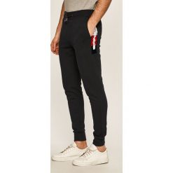 Tommy Hilfiger - Spodnie. Niebieskie spodnie męskie TOMMY HILFIGER, xl, bez wzorów, z bawełny. Za 499,90 zł.