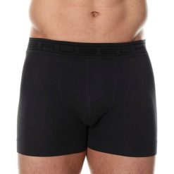 Bokserki męskie: Brubeck Bokserki męskie COMFORT COTTON ciemnografitowe r. XXL (BX00501A)