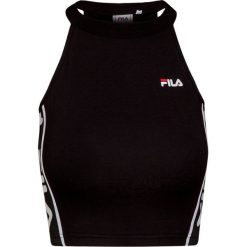 Top FILA TAMA. Czarne topy damskie Fila, bez wzorów, sportowe, ze stójką. Za 160,00 zł.