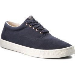 Tenisówki MARC O'POLO - 702 23793501 605 Navy 890. Niebieskie półbuty męskie marki Marc O'Polo, z gumy. W wyprzedaży za 189,00 zł.