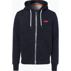 Bejsbolówki męskie: Superdry - Męska bluza rozpinana, niebieski
