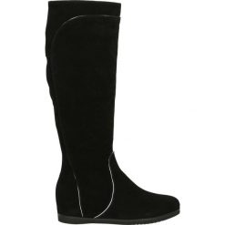 Kozaki - S160 CAM NERO. Brązowe buty zimowe damskie marki Venezia, ze skóry. Za 279,00 zł.