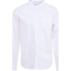 Koszule męskie na spinki: CLOSED COLLARLESS Koszula weiss