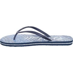O'Neill Japonki Niebieski. Niebieskie klapki damskie O'Neill, w paski, z materiału, bez obcasa. Za 102,95 zł.