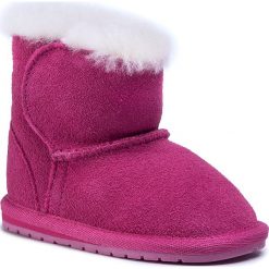 Buty EMU AUSTRALIA - Toddle B10737 Deep Pink. Różowe śniegowce dziewczęce EMU Australia, bez zapięcia. Za 219,00 zł.