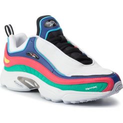 Buty Reebok - Daytona Dmx DV8647 White/Cobalt/Pink/Em. Białe buty sportowe męskie Reebok, ze skóry ekologicznej, bez zapięcia. W wyprzedaży za 279,00 zł.