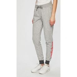 Adidas Performance - Spodnie sportowe. Szare spodnie damskie adidas Performance, s, bez wzorów, z bawełny. W wyprzedaży za 129,90 zł.