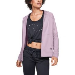 Under Armour Terry Bluza Różowy. Różowe bluzy damskie Under Armour, xl, bez wzorów, z poliesteru, bez rękawów, bez kaptura. Za 326,95 zł.