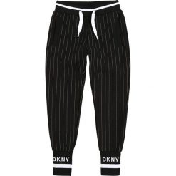 Dkny - Spodnie dziecięce 152-158 cm. Czarne spodnie dziewczęce DKNY, bez wzorów, z elastanu. Za 369,90 zł.