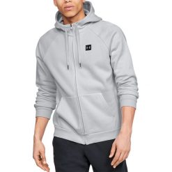 UNDER ARMOUR RIVAL FLEECE FULL-ZIP > 1320737-014. Bluzy męskie Under Armour, xl, bez wzorów, z bawełny, street, z kapturem, bez rękawów, bez kaptura. Za 239,99 zł.