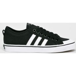 Adidas Originals - Buty Nizza. Czarne sneakersy męskie adidas Originals, z gumy, na sznurówki. W wyprzedaży za 249,90 zł.