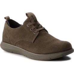 Półbuty CALVIN KLEIN JEANS - Toby S0476 Cargo/Black. Niebieskie półbuty skórzane męskie marki Kazar, na sznurówki. W wyprzedaży za 299,00 zł.