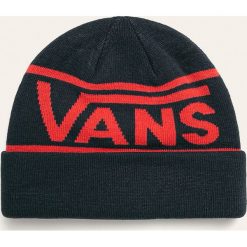 Vans - Czapka. Niebieskie czapki męskie Vans, na zimę, z elastanu. W wyprzedaży za 89,90 zł.