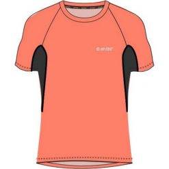 Hi-tec Koszulka Sportowa Damska Redan Fresh Salmon/Blue Graphite r. M. Niebieskie bluzki sportowe damskie marki Hi-tec, m. Za 49,99 zł.