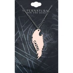 Supernatural Castiel Flügel Naszyjnik srebrny. Szare naszyjniki damskie marki Supernatural, srebrne. Za 62,90 zł.