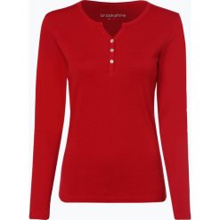 Brookshire - Damska koszulka z długim rękawem, czerwony. Czarne t-shirty damskie marki brookshire, m, w paski, z dżerseju. Za 99,95 zł.