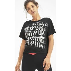 Puma Hit Feel It Koszulka Czarny. Czarne koszulki damskie Puma, m, z nadrukiem, z bawełny. Za 145,95 zł.