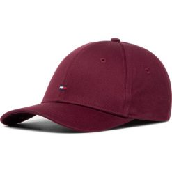 Czapka z daszkiem TOMMY HILFIGER - Bb Cap AW0AW08479 VLP. Czerwone czapki damskie TOMMY HILFIGER, bez wzorów, z bawełny. Za 139,00 zł.