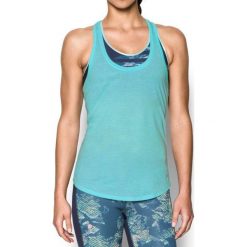 Under Armour Koszulka Damska Threadborne Run Mesh Tank Niebieski M (1294520-942). Niebieskie t-shirty damskie marki Under Armour, m, z meshu. Za 79,92 zł.