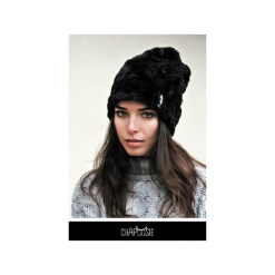 Czapka CHAPOOSIE BlackFury Beanie. Szare czapki damskie marki Chapoosie, bez wzorów, z bawełny. Za 129,00 zł.