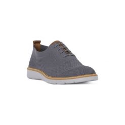 Derby Igi co GRIGIO BISCOTTO. Szare półbuty męskie Igi co, bez wzorów, bez zapięcia. Za 230,48 zł.