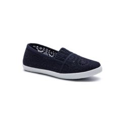 NELLI BLU CSSB17-02 Granatowy. Niebieskie trampki dziewczęce Nelli Blu, bez wzorów, z materiału, bez zapięcia. Za 39,99 zł.