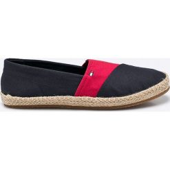 Tommy Hilfiger - Tenisówki. Czarne tenisówki męskie TOMMY HILFIGER, z materiału. W wyprzedaży za 139,90 zł.