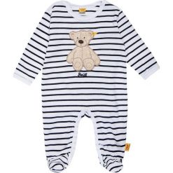 Steiff Collection 1/1 ARM NEWBORN UNISEX WELLNESS WEAR BABY Piżama marine. Szare bielizna chłopięca marki Steiff Collection, z bawełny. Za 169,00 zł.