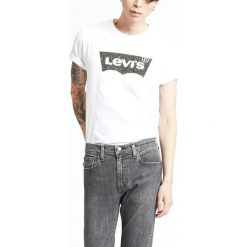 Levi's Housemark Koszulka Biały. Białe podkoszulki męskie s, z nadrukiem, z bawełny, krótkie. Za 102,95 zł.