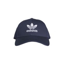 Czapki z daszkiem adidas Czapka Trefoil Baseball. Niebieskie czapki damskie Adidas, bez wzorów. Za 69,95 zł.