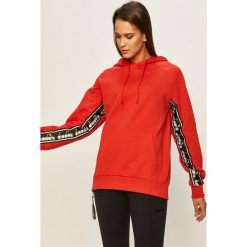 Diadora - Bluza. Czerwone bluzy damskie Diadora, s, z aplikacjami, z bawełny, bez rękawów, z kapturem. Za 279,90 zł.