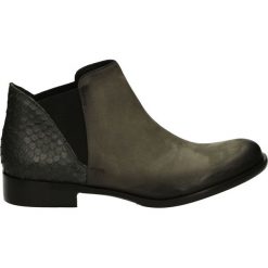 Botki damskie na zamek: Botki - NAVAJO-118 GR
