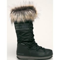 Moon Boot - Śniegowce Monaco Wp 2. Czarne śniegowce damskie Moon Boot, z gumy, bez zapięcia. Za 749,90 zł.