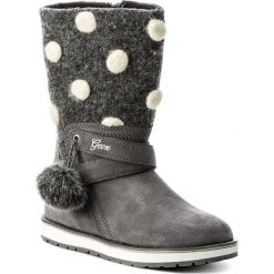 Buty dziewczęce: Kozaki GEOX - J Noha A J6460A 022NY C1006 S Grey